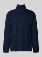 Swetry męskie - Golf o kroju regular fit z mieszanki bawełny - miniaturka - grafika 1