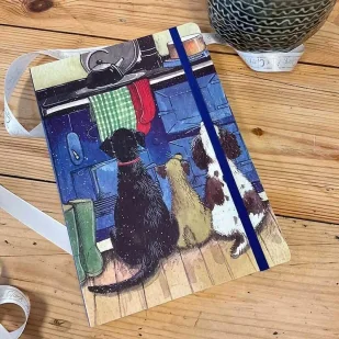 Notatnik z gumką A5 LCN21 Psy w kuchni - Alex Clark - Notesy i bloczki - miniaturka - grafika 1