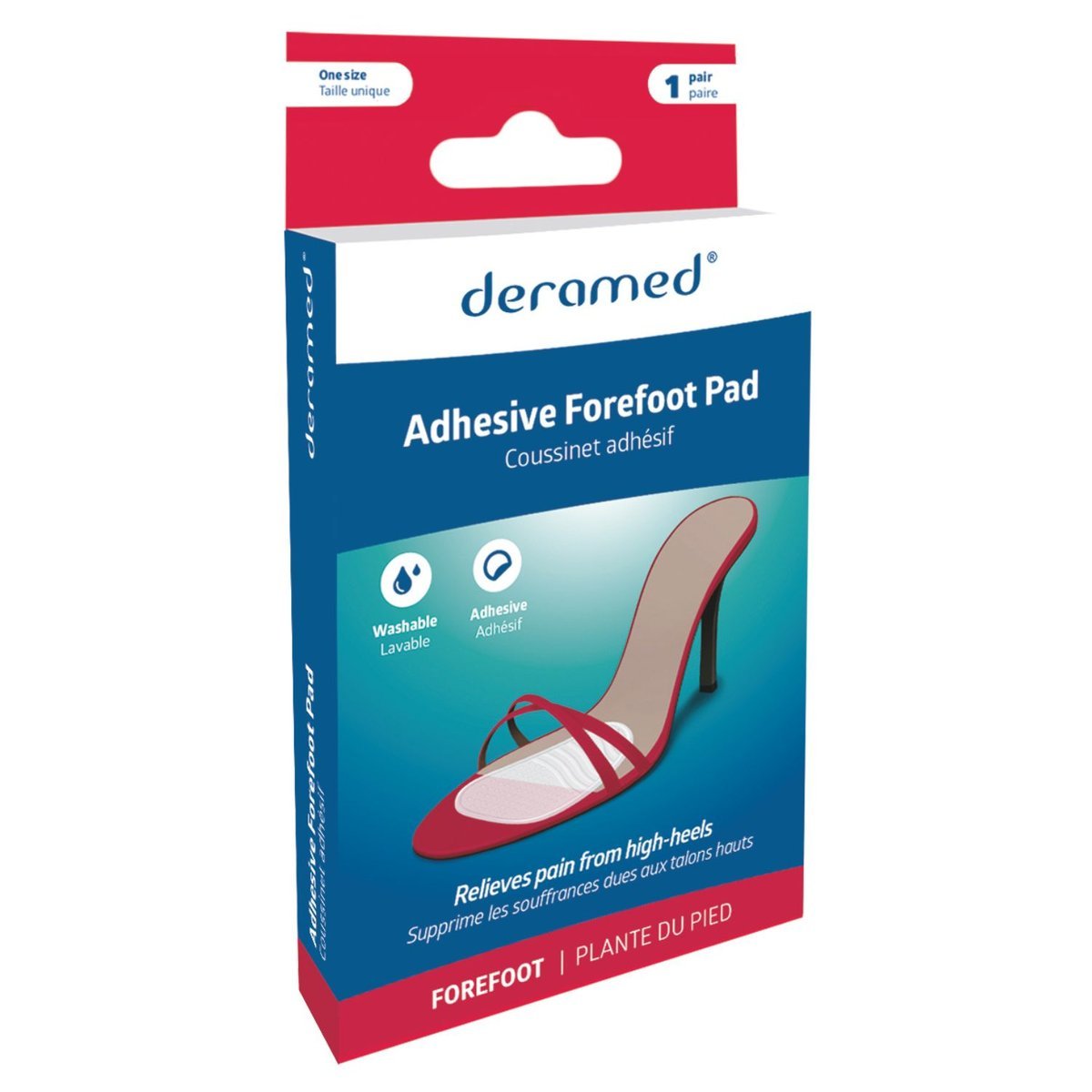 FRESCO PURE GEL MET PROTECTOR Wkładki żelowe samoprzylepne do butów 1 para