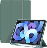 Etui do tabletów - Etui na tablet Alogy Etui do Apple iPad 10.2 9 gen 8/7 2021/2020/2019 Smart Pencil Case Alogy TPU obudowa na tablet Zielone - miniaturka - grafika 1