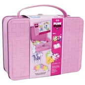 Klocki - Plus Plus Plus-Plus, Midi Pastel - 70 szt walizka metal + książeczka mokopico-1577-0 - miniaturka - grafika 1