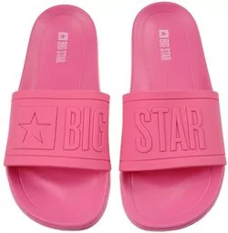 Klapki damskie Big Star HH274A039 fuksja - Klapki i japonki damskie - miniaturka - grafika 1