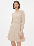 Sukienki - ONLY Sukienka dzianinowa 15306551 Beżowy Regular Fit - miniaturka - grafika 1