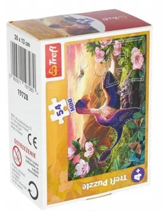 Trefl PUZZLE 54EL 19728 MINI NIESAMOWITE DINO PU 19728 TR - Puzzle - miniaturka - grafika 1