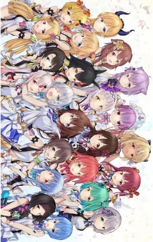 Plakat Anime Manga HoloLIVE holo_001 A2 (custom)