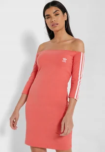 Adidas Sukienka W Shoulder Dress FM3281 34 - Sukienki - miniaturka - grafika 1