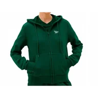 Bluzy sportowe damskie - Bluza na co dzień damska REEBOK na zamek z kapturem - miniaturka - grafika 1