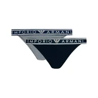 Majtki damskie - Emporio Armani Stringi 2-pack - miniaturka - grafika 1