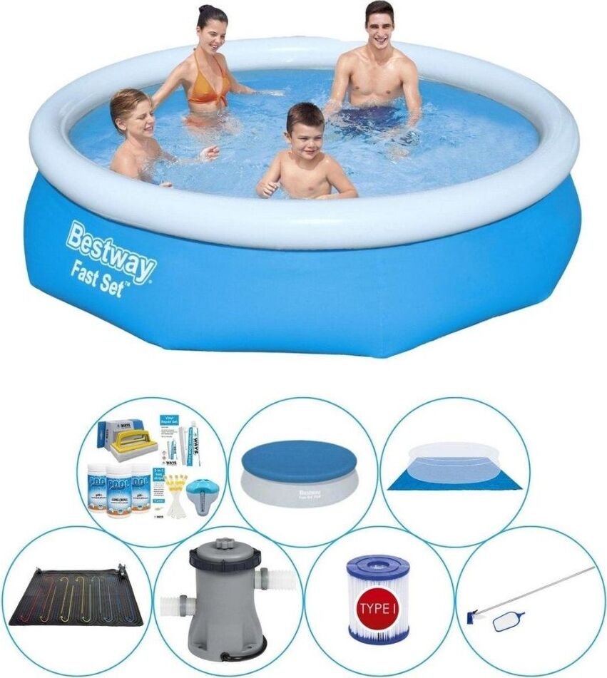 Bestway Fast Set 305x76 cm okrągły - Zestaw basenowy