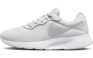 Trampki damskie - NIKE Wmns Tanjun, Trampki Damskie, Photon Dust Mtlc Platinum White Volt, 40 EU - miniaturka - grafika 1