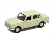 Samochody i pojazdy dla dzieci - Wartburg 353 1:34 kremowy WELLY - miniaturka - grafika 1