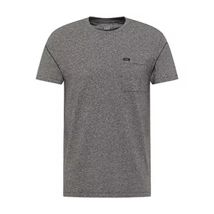Lee T-shirt męski Ultimate Pocket Tee, czarny, XL - Koszulki męskie - miniaturka - grafika 1