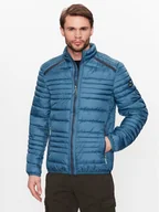 Kurtki męskie - Volcano Kurtka przejściowa Bartley M06190-S23 Niebieski Regular Fit - miniaturka - grafika 1