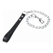 Smycze dla psów - Chaba Smycz chromowana 3.5/100 cm - miniaturka - grafika 1