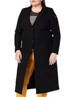 Kurtki damskie - Superdry Damska kurtka studyjna Quilt Wool Crombie, czarny, XL - miniaturka - grafika 1