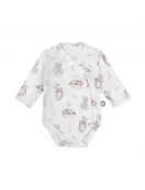 Body dla niemowląt - Bonjour Cherie Body niemowlęce rozpinane długi rękaw bawełna organiczna Venus, Rozmiar: 62 - miniaturka - grafika 1