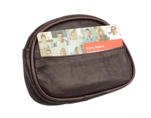 Etui Uniwersalne Średnie Poręczny Portfelik Trzosik Skóra Naturalna DeLuxe - Etui na klucze - miniaturka - grafika 4