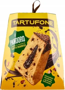 Babka Pandoro Crema al Cacao di Santo Domingo 800g - Tartufone włoska - Szybkie dania obiadowe - miniaturka - grafika 1