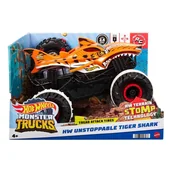Zabawki zdalnie sterowane - Hot Wheels Monster Track Tiger Shark Hgv87 Rc - model lub pojazd - miniaturka - grafika 1