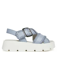 Sandały damskie - Sandały Gabor 64.751.26 Niebieski - miniaturka - grafika 1