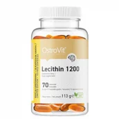 Kreatyna - OstroVit Lecithin 1200 70 caps limited Poprawa pamięci - miniaturka - grafika 1