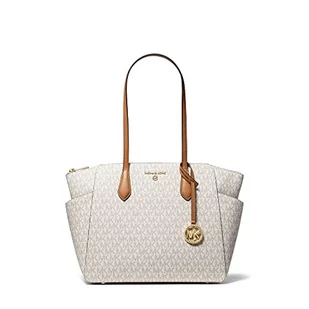 Michael Kors MARILYN MD TZ TOTE, damska torebka, wanilia/acrn, Wanilia/Akrn - Torebki damskie - miniaturka - grafika 1