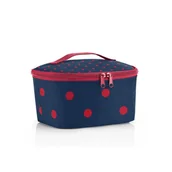 Torby termiczne - Torba termiczna lanczówka Reisenthel Coolerbag S Pocket - mixed dots red - miniaturka - grafika 1