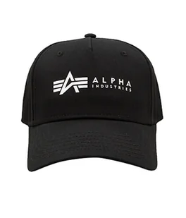 Czapka ALPHA INDUSTRIES CAP czarna 126912 03 - Czapki damskie - miniaturka - grafika 1