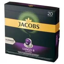 Jacobs Kapsułki z kawą Lungo 8 Intenso 20 szt | Zyskaj 50 zł za KAŻDE - Kawa w kapsułkach i saszetkach - miniaturka - grafika 2