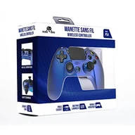 Kontrolery do Playstation - Freaks and Geeks bezprzewodowy kontroler Bluetooth do Playstation SONY PS4 z gniazdem jack 3,5 mm (niebieski metal) (PS4//) - miniaturka - grafika 1