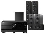 Kino domowe - Yamaha RX-A4A (czarny) + Diva 6 + 3 + 7 (czarny) + Basso 880 - miniaturka - grafika 1