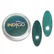 Ozdoby do paznokci - Indigo Pyłek Holo Effect Green brokat do zdobień - miniaturka - grafika 1
