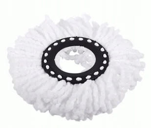 WYMIENNY ZAPAS WKŁAD DO MOPA OBROTOWEGO SPIN TURBO 360 OKRĄGŁY NAKŁADKA - Miotły, szufle, mopy - miniaturka - grafika 1