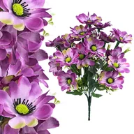 Sztuczne kwiaty - SZTUCZNE KWIATY POLNE GOTOWY BUKIET KOMPOZYCJA FLORYSTYCZNA DO WAZONU 38CM - miniaturka - grafika 1