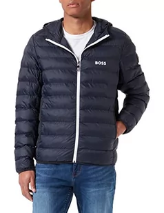 BOSS Męska kurtka pikowana J Thor z logo, granatowy, 4XL - Kurtki męskie - miniaturka - grafika 1