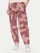 Odzież trekkingowa damska - adidas Spodnie outdoor Terrex Xploric Cargo JE9430 Różowy Loose Fit - miniaturka - grafika 1