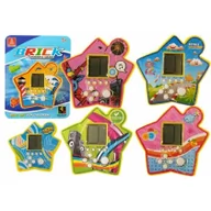 Zabawki interaktywne dla dzieci - Import LEANToys Gra Elektroniczna Kieszonkowa Brick Tetris - miniaturka - grafika 1