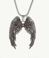 Naszyjniki - Naszyjnik skrzydła wings anioł angel prezent Y2K - miniaturka - grafika 1
