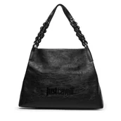 Torebki damskie - Torebka Just Cavalli 80RA4BC6 ZSD86 Czarny - miniaturka - grafika 1