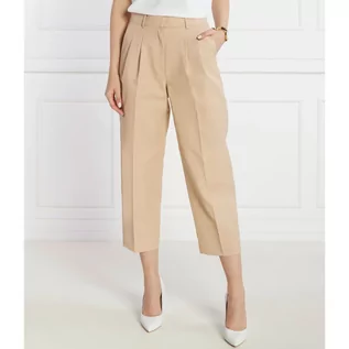Spodnie damskie - Michael Kors Spodnie cygaretki | Straight fit - grafika 1