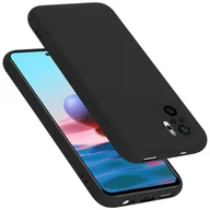 Etui i futerały do telefonów - Etui ochronne Cadorabo do Xiaomi RedMi NOTE 10 4G / RedMi NOTE 10S w kolorze czarnym Etui na telefon komórkowy Pokrowiec TPU Etui - miniaturka - grafika 1