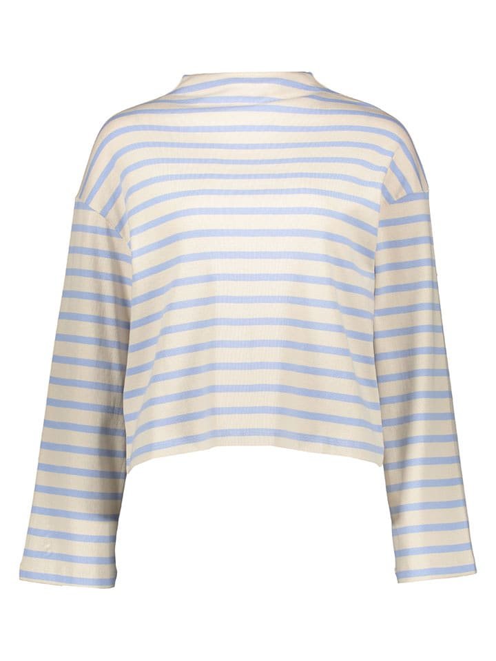 Vero Moda Sweter w kolorze kremowo-fioletowym