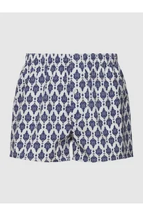 Bokserki ze wzorem w kratę model Fancy Woven Boxer - Hanro - Majtki damskie - miniaturka - grafika 1