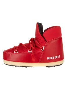 Moon Boot Botki zimowe "EVX Pumps Nylon" w kolorze czerwonym - Botki damskie - miniaturka - grafika 1