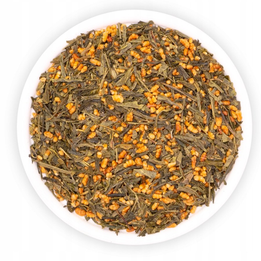 Herbata Zielona Liściasta Genmaicha Z Prażonym Ryżem Teaverso 1000G