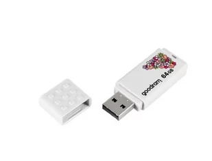 GOODRAM 64 MB USB 2.0 Biały z wzorem - Pendrive - miniaturka - grafika 1