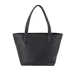 TOM TAILOR Miri Zip Tote, czarny - czarny - 17.5x28x36 cm (B x H x T) - Torebki damskie - miniaturka - grafika 1