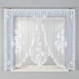 Firanka konfekcjonowana Fuksja 007735 160x320 cm. - Firany - miniaturka - grafika 1