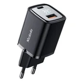 Ładowarki do telefonów - Ładowarka sieciowa McDodo CH-1701 33W z wyświetlaczem (czarna) - miniaturka - grafika 1