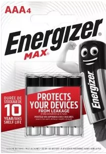 Energizer AAA Max 4 szt - Baterie i akcesoria - miniaturka - grafika 3